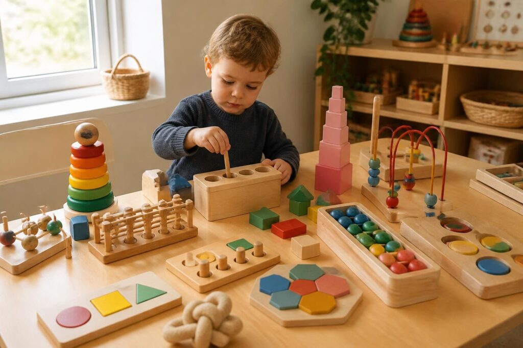 Jeu Montessori : choisir les meilleurs jeux adaptés à l’âge de votre enfant